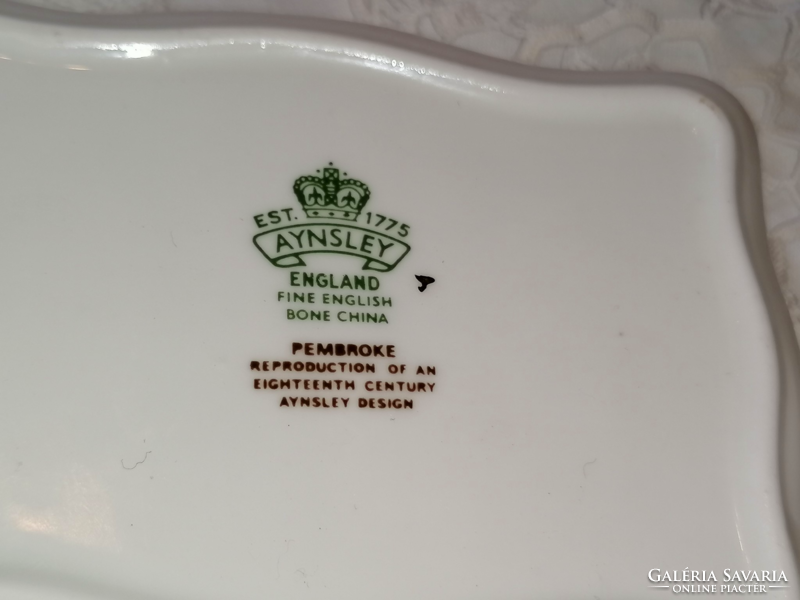 English ring holder bowl with bird