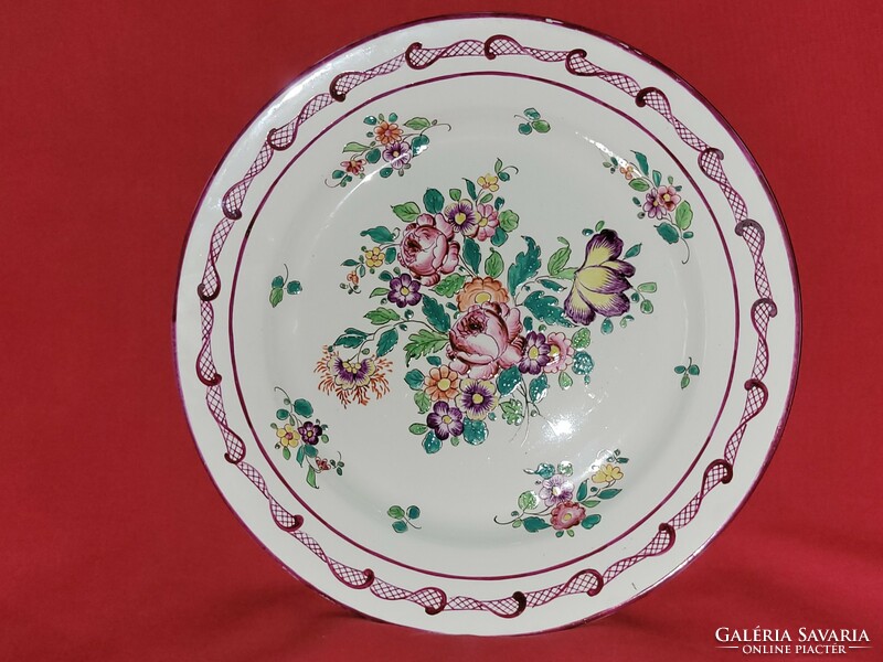 Antique decorative plate from a legacy