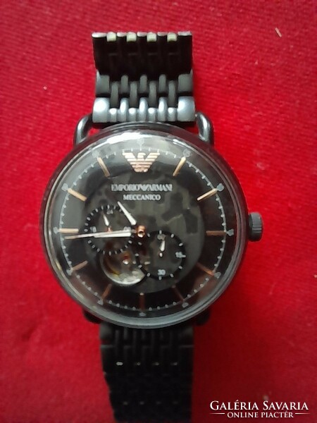 Armani emporio ar60025 automatic men's 21 stone watch, watch.