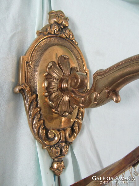 Wall lever with copper and glass sticks---one piece--no more--offer?