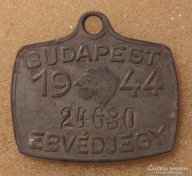 Budapest trademark 1944. 24630. Barca, chips, emergency money. There is mail!!!