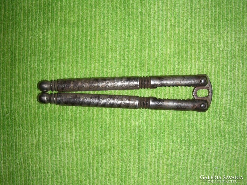 Antique wrought iron nutcracker