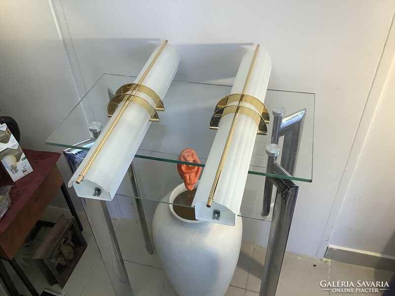 Nagyméretű 53 cm-es minőségi Garcia Garay posztmodern falilámpa pár modern design kedvelőknek