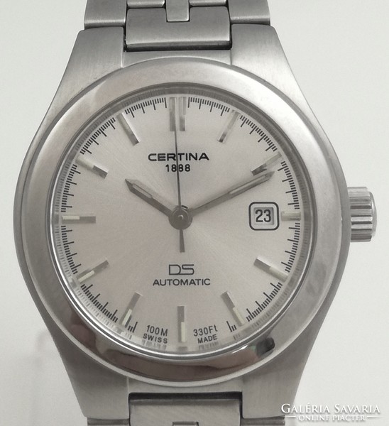 Női Certina DS ETA 2671 automata szerkezettel az 2000-es évekből!Tiktakwatch szervizkártyával!
