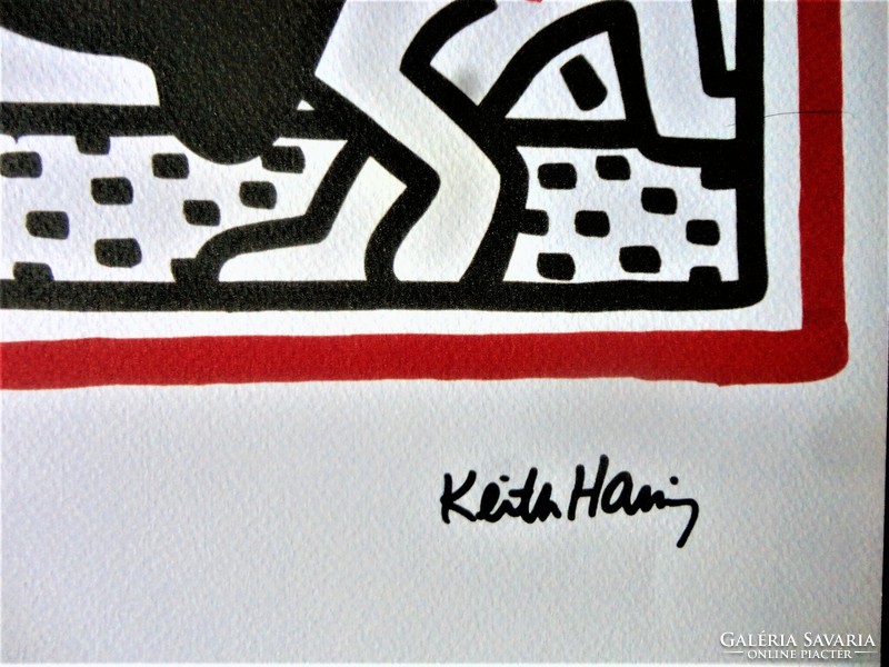 With Keith Haring certification!