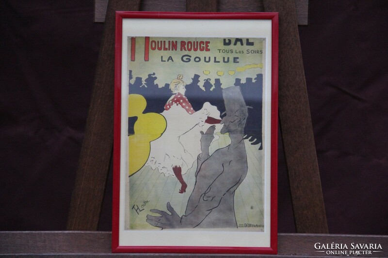 Henri de Toulouse-Lautrec - Moulin Rouge Bal la Goulue
