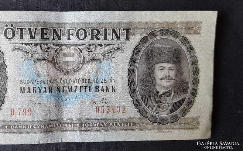 50 forint 1975