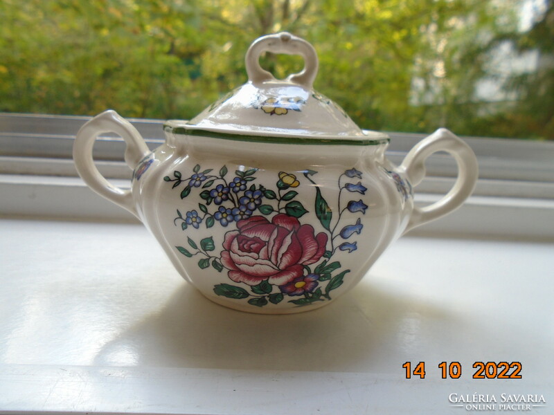 Villeroy&boch alt strasburg flower pattern sugar bowl