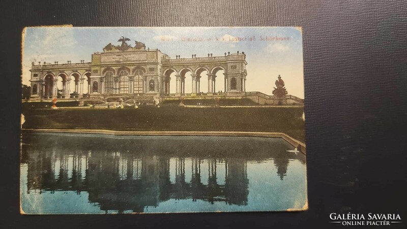 1918. Ausztria Sschönbrunn antik képeslap