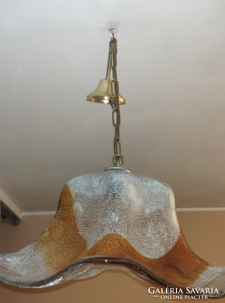 Mazzega handmade Murano glass chandelier