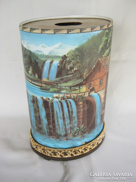 Retro German fantaplastic cozy waterfall lamp