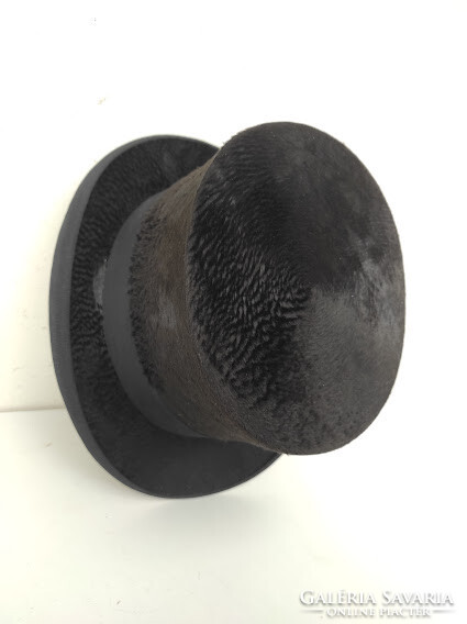 Antique top hat dress film theater costume prop 973 6098