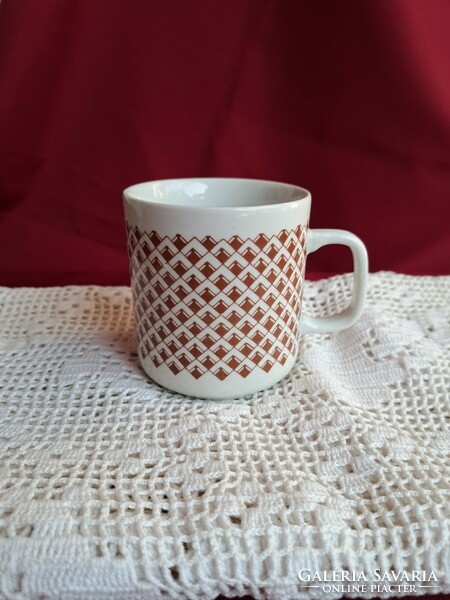 Retro cocoa Lubiana mug, nostalgia collector's item