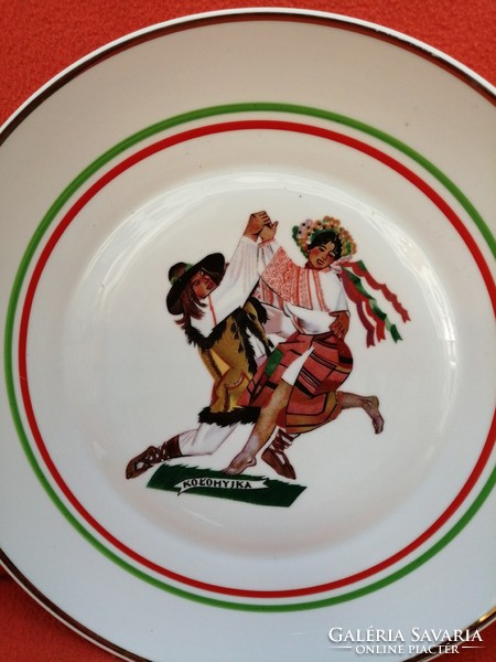 Lengyel (CHODZIEZ), nagyméretű tál, tányér, falidísz, fali tányér, dekoráció.