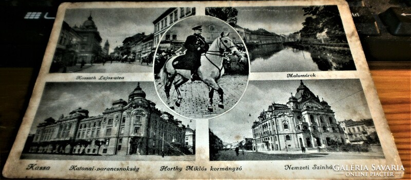 Extremely rare !!! Miklós Horthy postcard (1941)