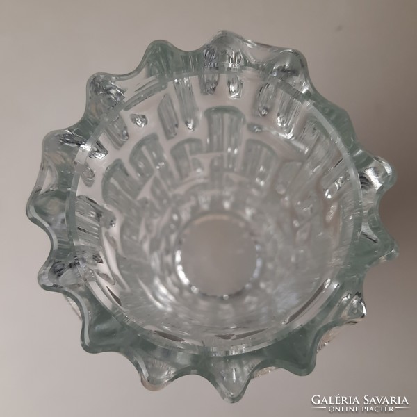 Frantisek vízner retro Czech glass vase 