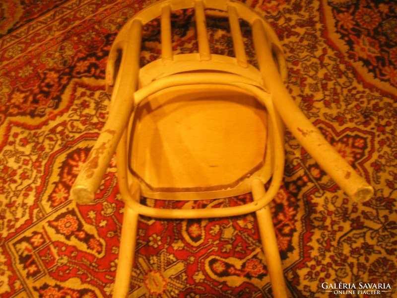 Thonett antique throne collector horseshoe armrest rarity for sale