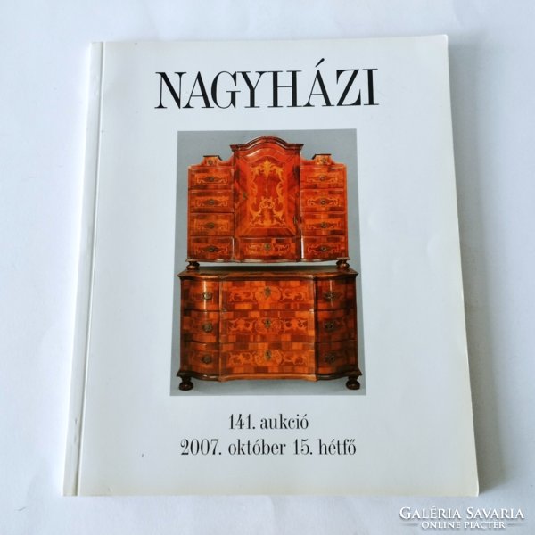 Nagyházi auction catalog 2007 October