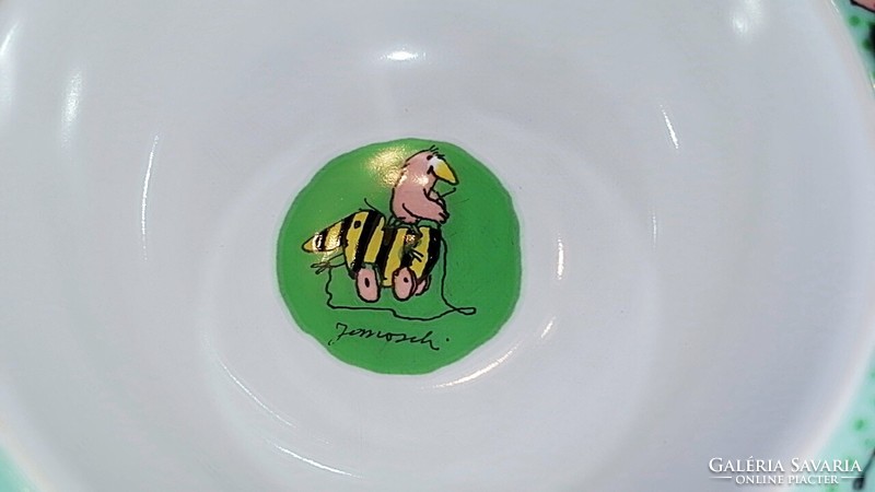 Marked janosch spreadshirt baby vegetable and soup bowl