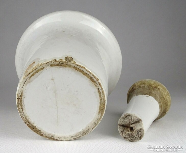 1K848 Antik porcelán I. világháborús hadi mozsár