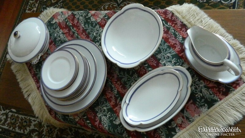 Antique royal kgl. Priv. Tettau tableware approx. From 1920