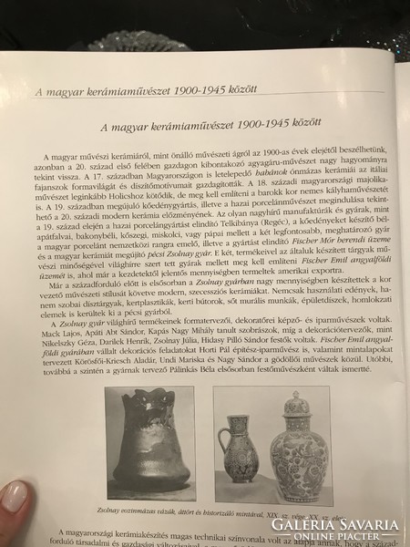 Fábián Sándor :Magyar art deco kerámiák (könyv)