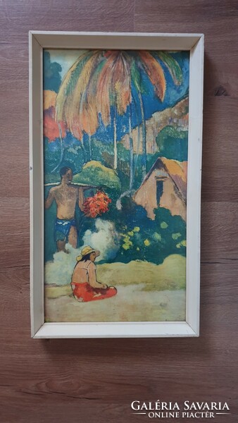 Paul Gauguin's Tahitian lake picture