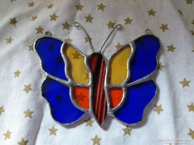 Tiffany stained glass butterfly butterfly wall decoration window decoration