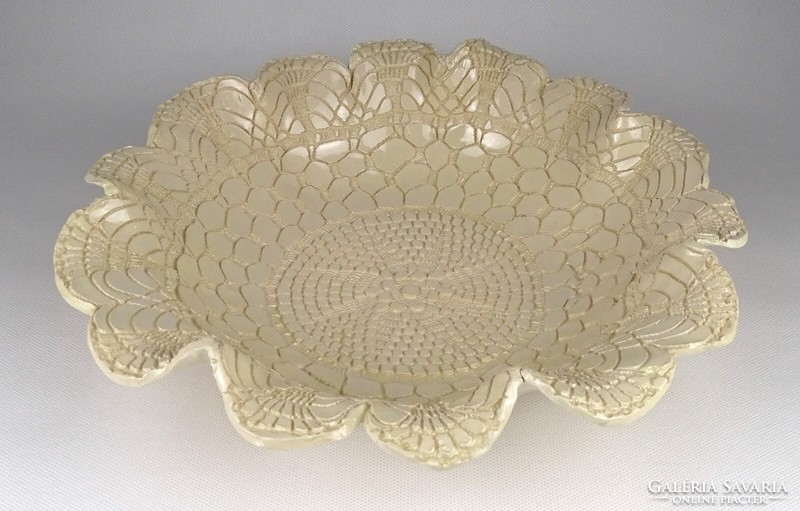 Marked 1K919 weaver ceramic table center serving bowl 28 cm