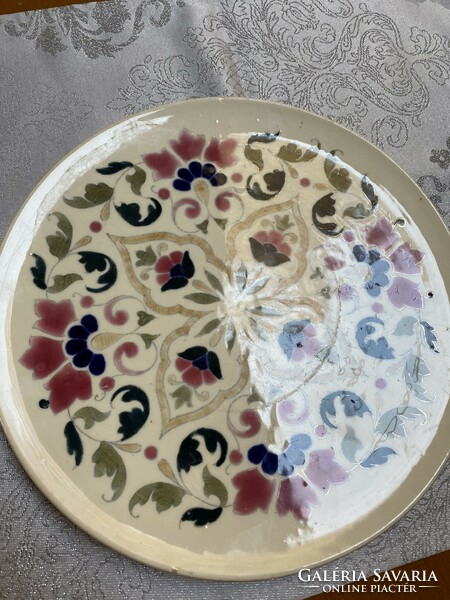 Ceramic, sign wall plate.