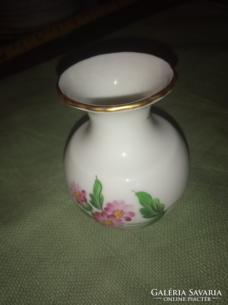 Herendi aranyozott kis váza 7 cm hibátlan állapotban
