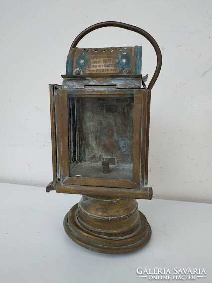 Antik vasutas bakter karbid lámpa réz 206 6116