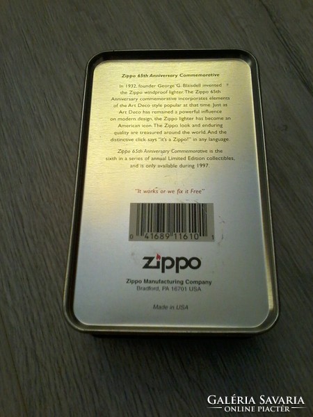 Black friday zippo metal box
