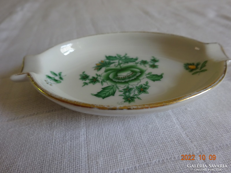 Small ashtray with green Appony pattern from Herend