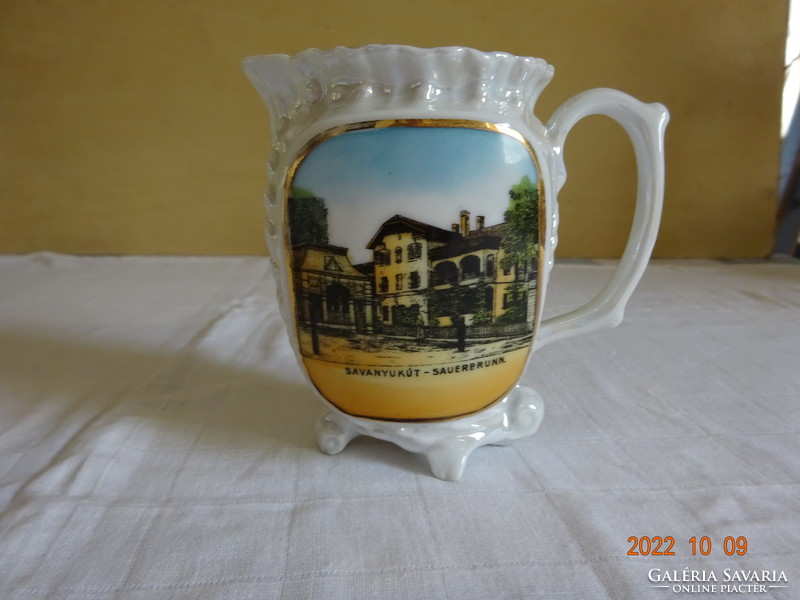 Memorial jug from Austria, Sauerbrunn