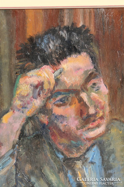 Hungarian painter (Robert Berény's circle?): Male portrait