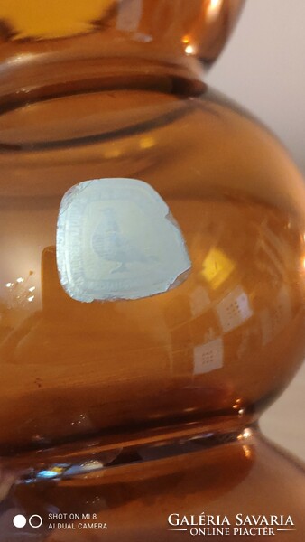 Bubble kristályüveg váza