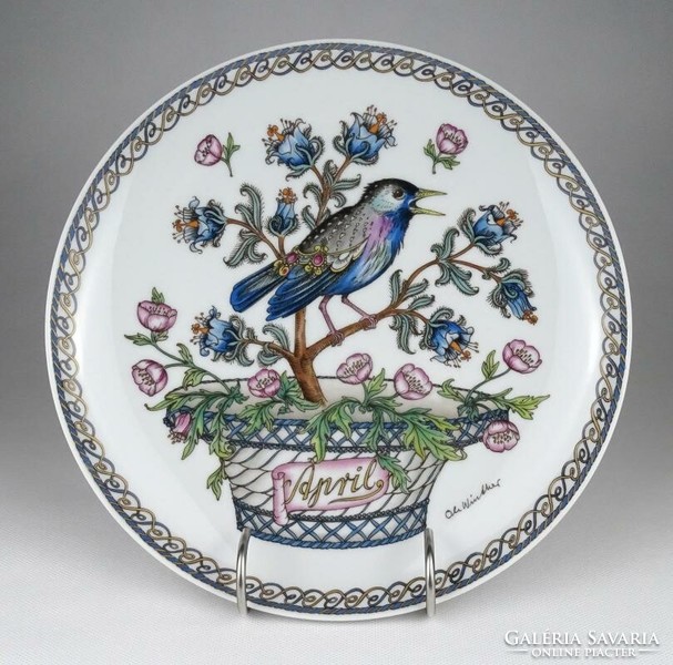 1K928 limited edition Ole Winther Hutschenreuther porcelain decorative plate 25.5 Cm