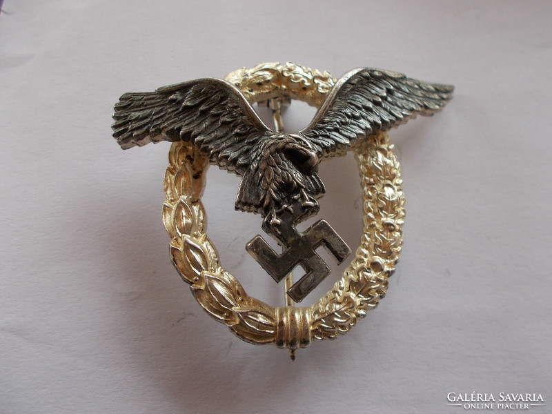 WW2,German pilot badge,flugzeuge führer,luftwaffe,original