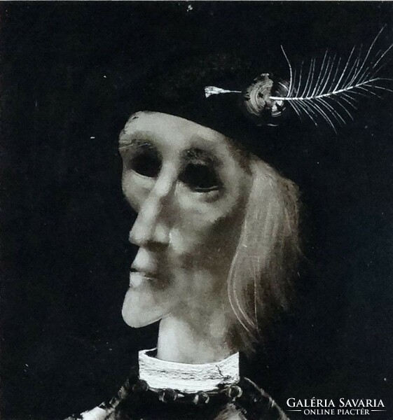 Saxon endre - male portrait - 60s, 70s