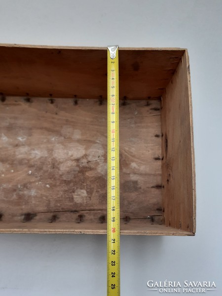 Old wooden chest fischer & lukács perfume factory budapest wooden box