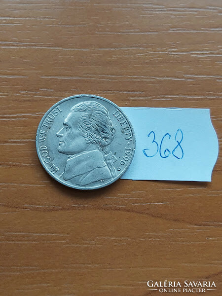 USA 5 CENT 1996 D Denver,  JEFFERSON 368.