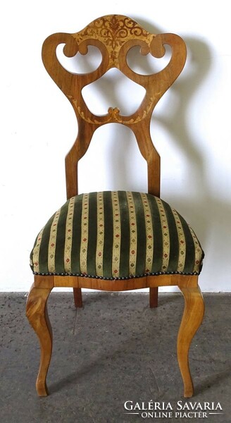 1L038 Antik Biedermeier támlás szék
