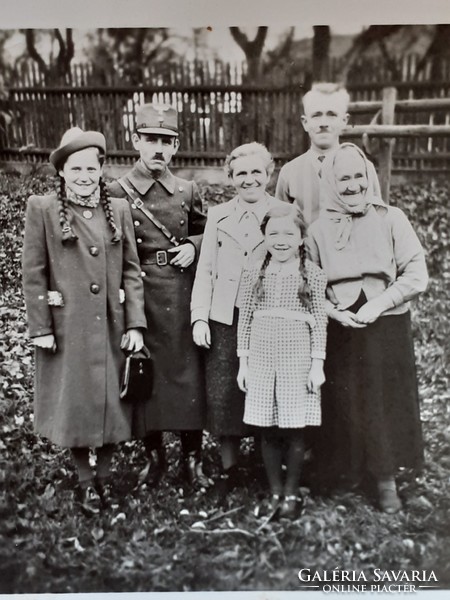 Régi fotó 1939 csoportkép vintage fénykép katona