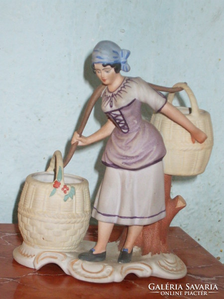 English biscuit barrel woman