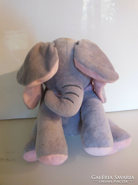 Elephant - singing - flapsy - 26 x 24 cm - covers his eyes with his ears - sings - moves - delightful