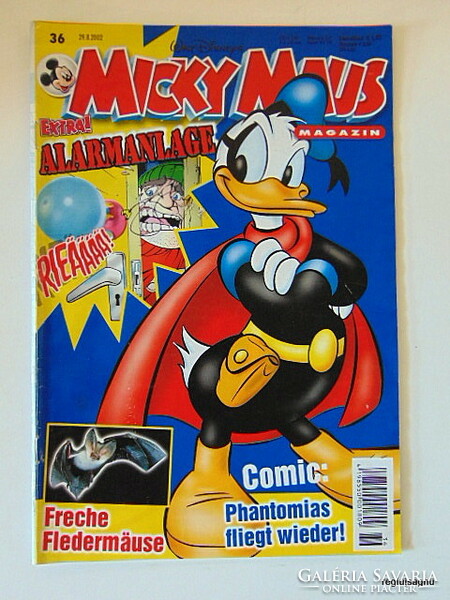 2002 August 29 / micky maus magazine / German / for birthday!? Original newspaper! No.: 23485