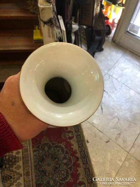 Herendi porcelán váza, hibátlan, 22 cm-es, ajándéknak.