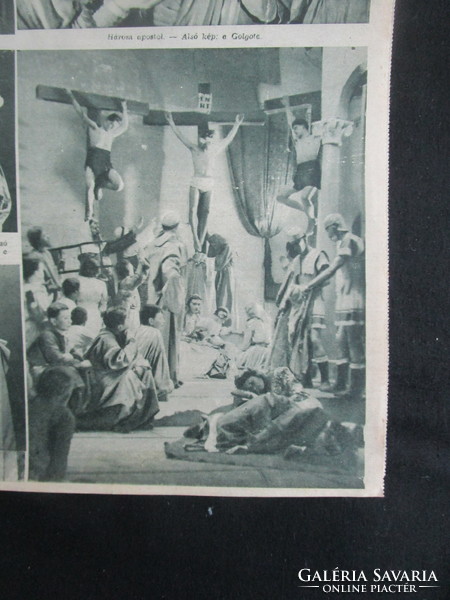 1944 Subcarpathia of the World War - passion play Jászápát able Sunday newspaper