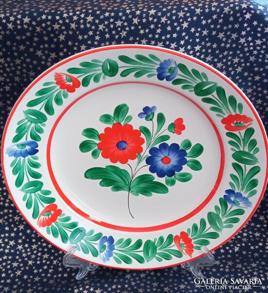 Hand painted wall plate